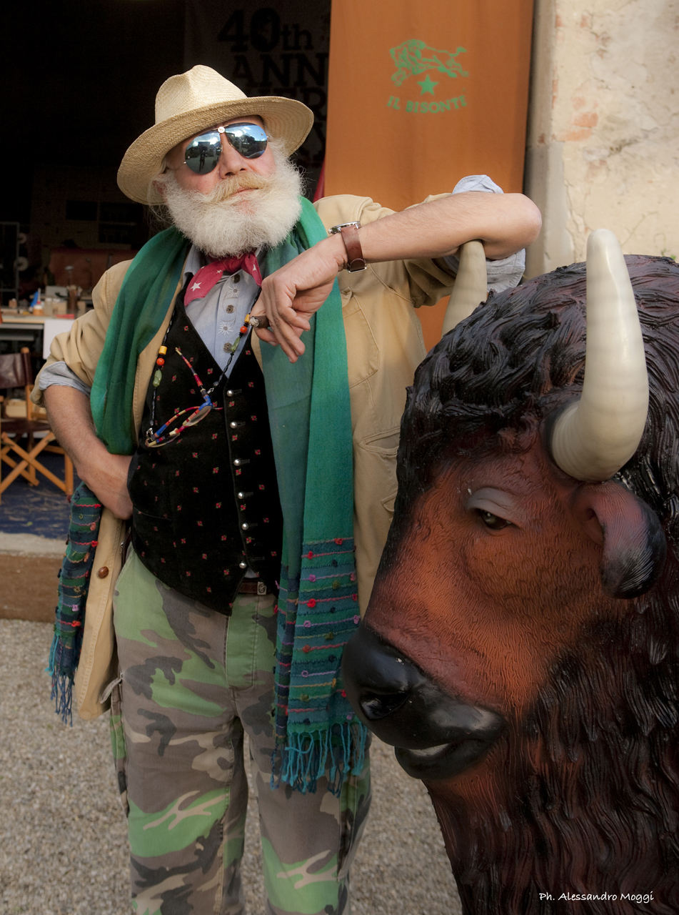 IL BISONTE Wanny di Filippo 半袖 Tシャツ pianopiano 2007年 ワニー ディ フィリッポ